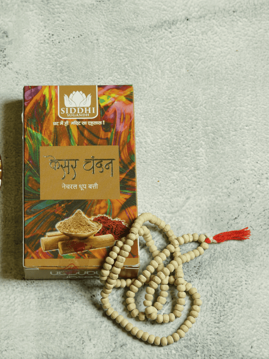 Siddhi Sugandh - Flora Dhoop Sticks series Kesar Chandan - 50 gm