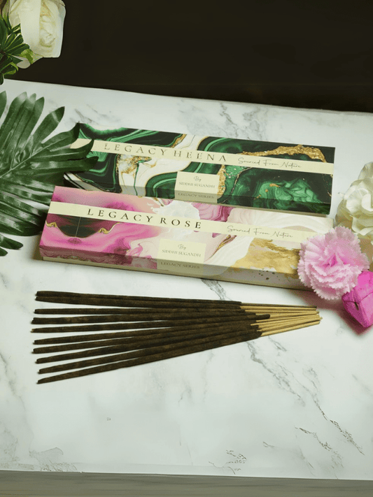 Siddhi Sugandh Legacy Masala Incense Duo - 10 Sticks Each Box