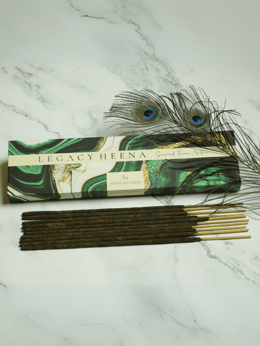 Siddhi Sugandh Legacy Masala Incense Duo - 10 Sticks Each Box