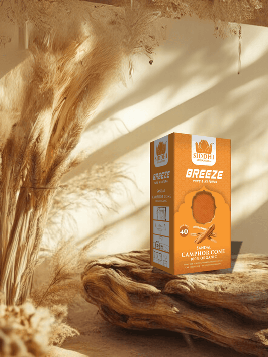 Siddhi Sugandh Sandal Camphor Cone - 55 gm