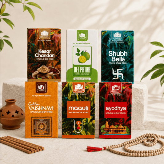 Siddhi Sugandh Natural Bliss Dhoop Sticks - 50 Grm Each