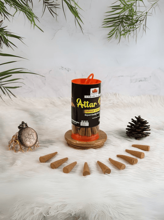 Siddhi Sugandh - Attar Oudh Dhoop Cone - T