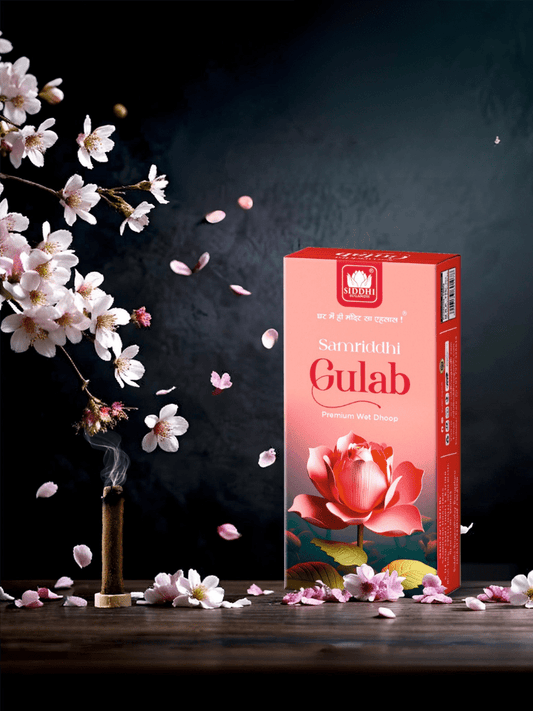 Siddhi Sugandh – Premium Wet Dhoop – Gulab – 100 gm