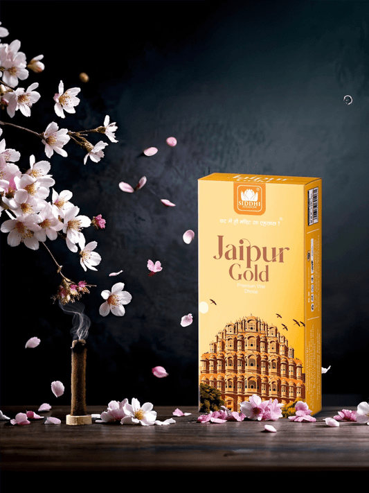 Siddhi Sugandh – Premium Wet Dhoop – Jaipur Gold – 100 gm