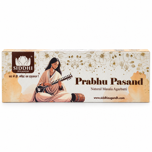 Prabhu Pasand Natural Masala Agarbatti – Hand Rolled Floral Fragrance