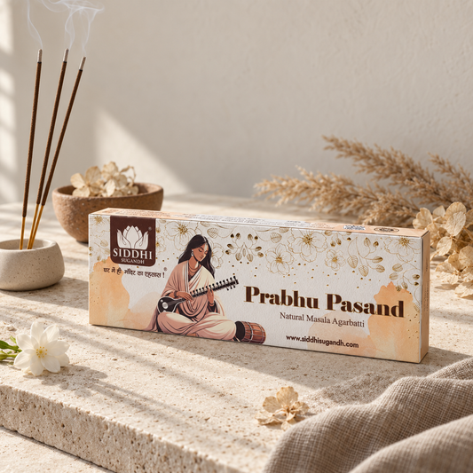 Prabhu Pasand Natural Masala Agarbatti – Hand Rolled Floral Fragrance