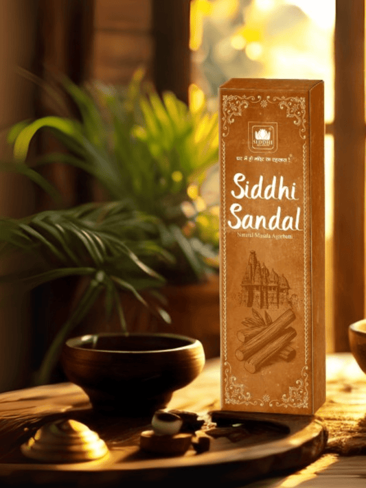 Siddhi Sandal Natural Masala Agarbatti – 50 Gram