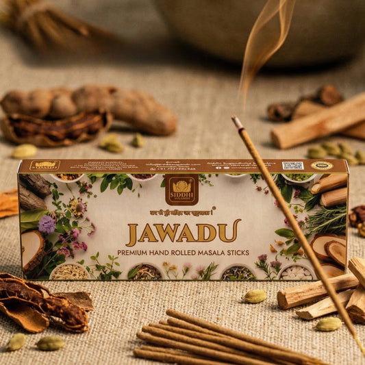 Javadu Premium Hand-Rolled Masala Incense Sticks 200g | Ancient Herbal Agarbatti