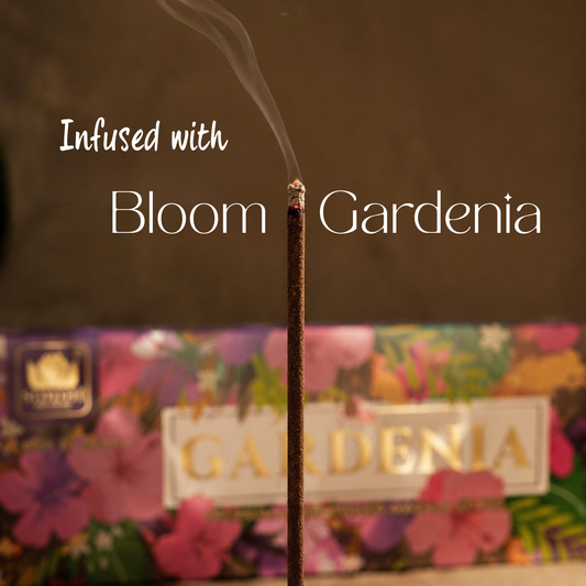 Gardenia Premium Hand-Rolled Masala Incense Sticks 200g | Luxury Floral Agarbatti