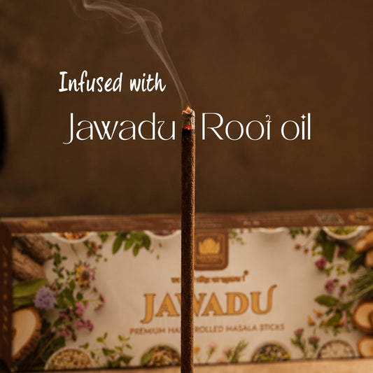 Javadu Premium Hand-Rolled Masala Incense Sticks 200g | Ancient Herbal Agarbatti