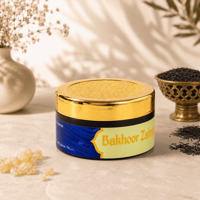 Bakhoor Zahabi Premium Bakhoor Chips 25g | Luxury Arabic Home Fragrance | Siddhi Sugandh