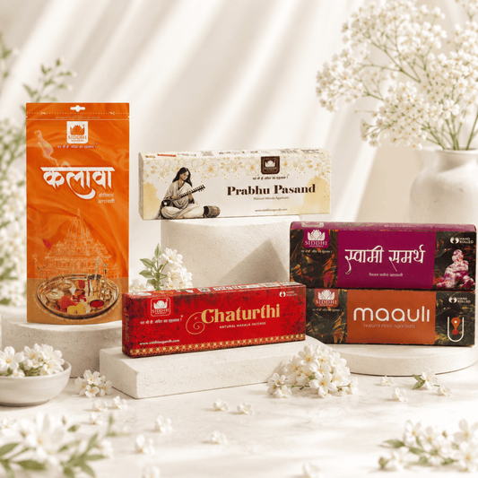 Siddhi Sugandh Panchdev Aroma Collection – Pack of 5 | Temple-Inspired Natural Masala Agarbatti Combo