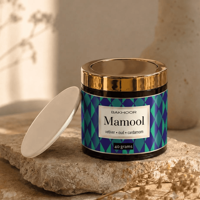 Siddhi Sugandh Bakhoor Mamool Premium Vetiver, Oud & Cardamom Bakhoor | 40g