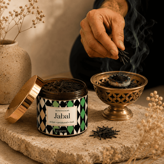 Siddhi Sugandh Bakhoor Jabal Premium Amber, Sandalwood & Musk Bakhoor | 40g