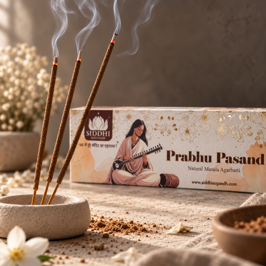 Prabhu Pasand Natural Masala Agarbatti – Hand Rolled Floral Fragrance