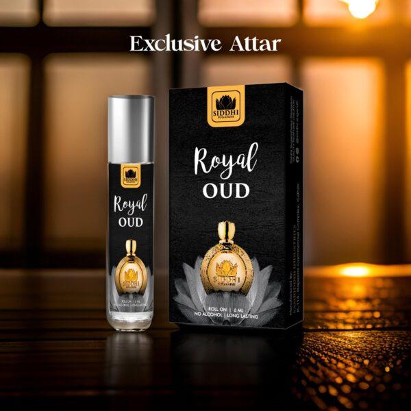 Siddhi Sugandh – Royal Oud Rollon Attar – 6 ml